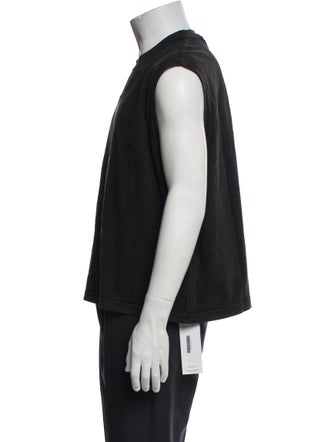 GCDS Graphic Print Scoop Neck T-Shirt