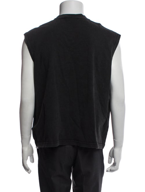 GCDS Graphic Print Scoop Neck T-Shirt