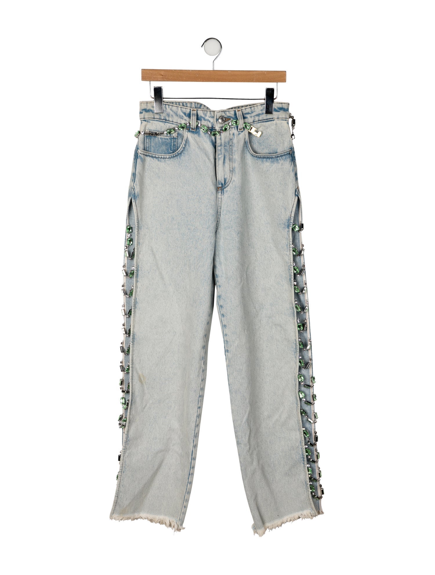 GCDS High-Rise Straight Leg Jeans w/ Tags