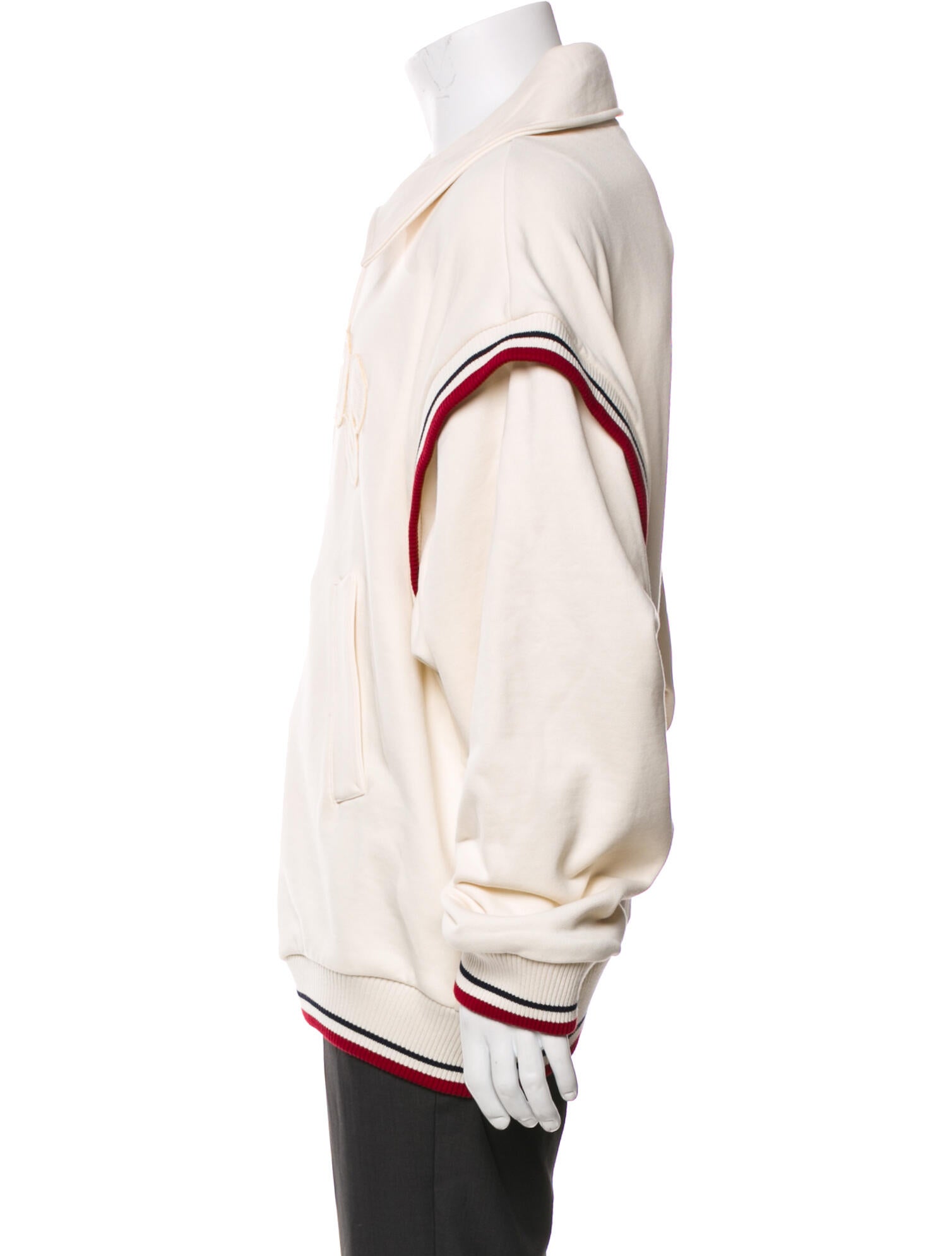 GCDS Striped Varsity Jacket