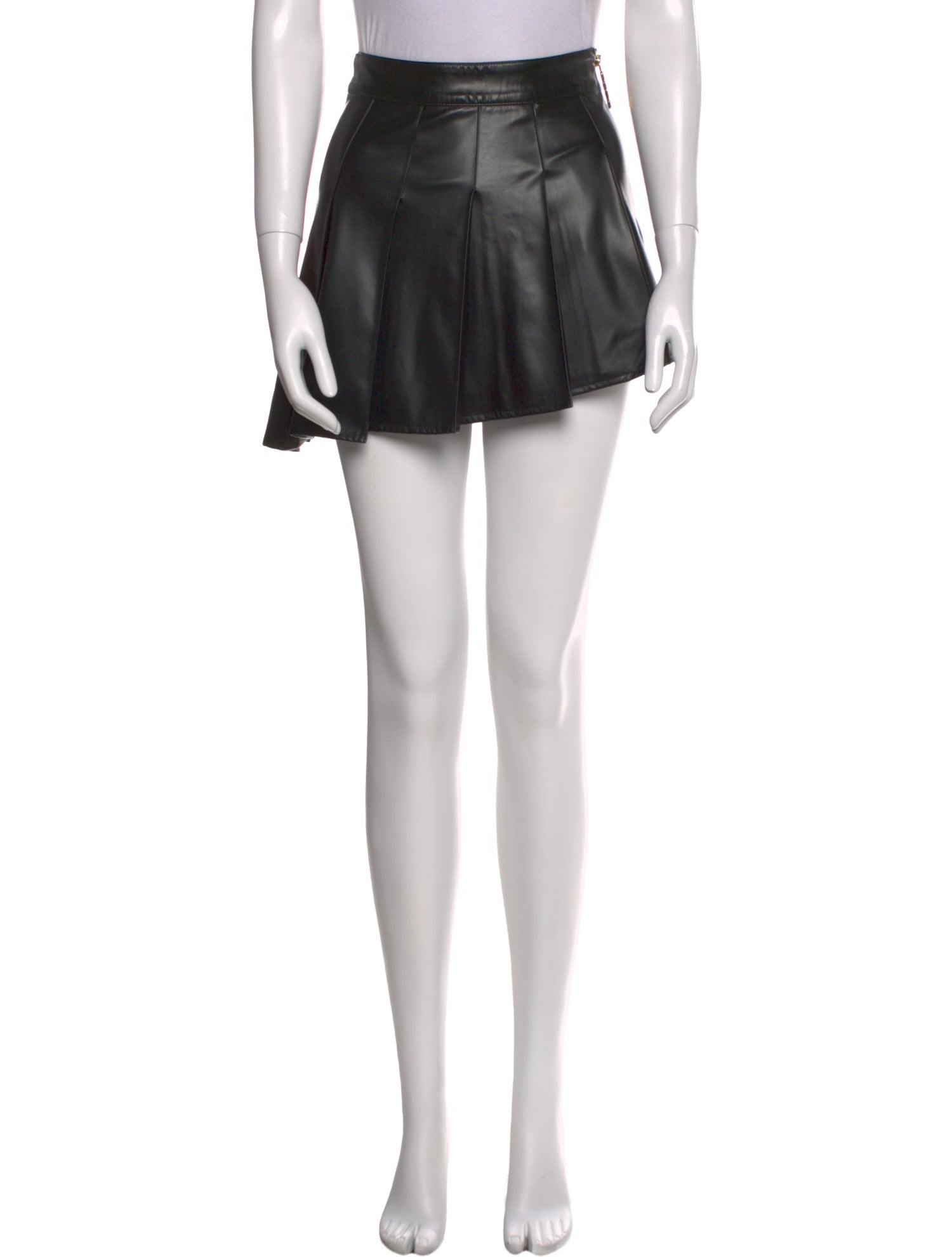 GCDS Pleated Accents Mini Skirt