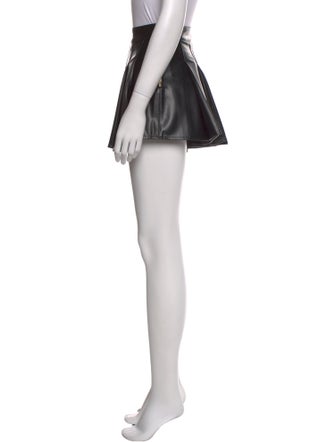 GCDS Pleated Accents Mini Skirt