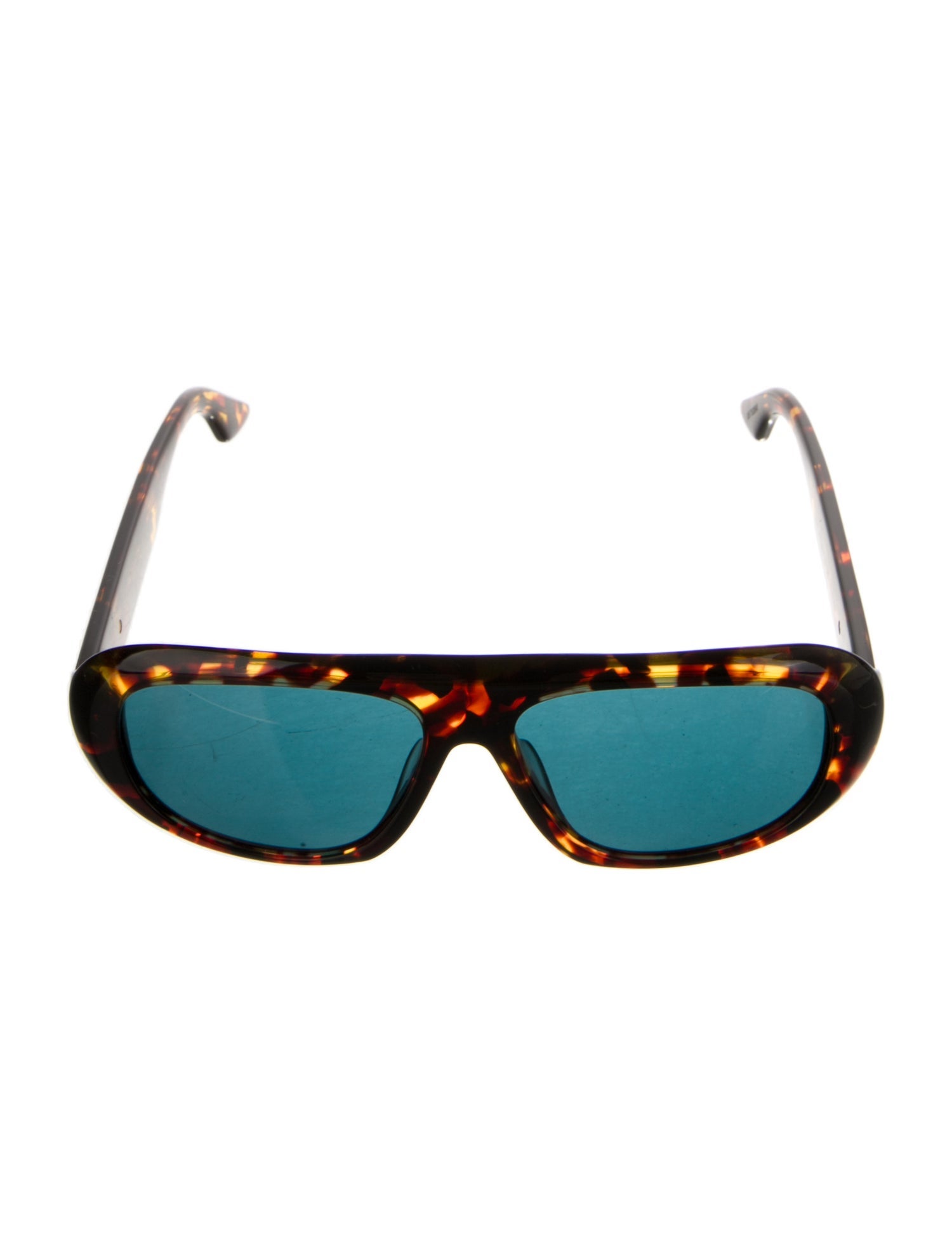 GCDS Shield Mirrored Sunglasses