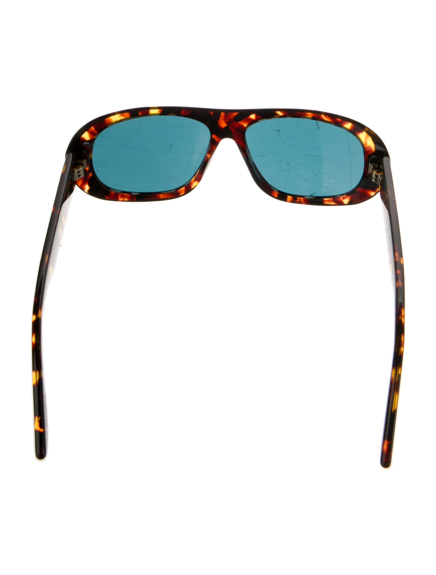 GCDS Shield Mirrored Sunglasses