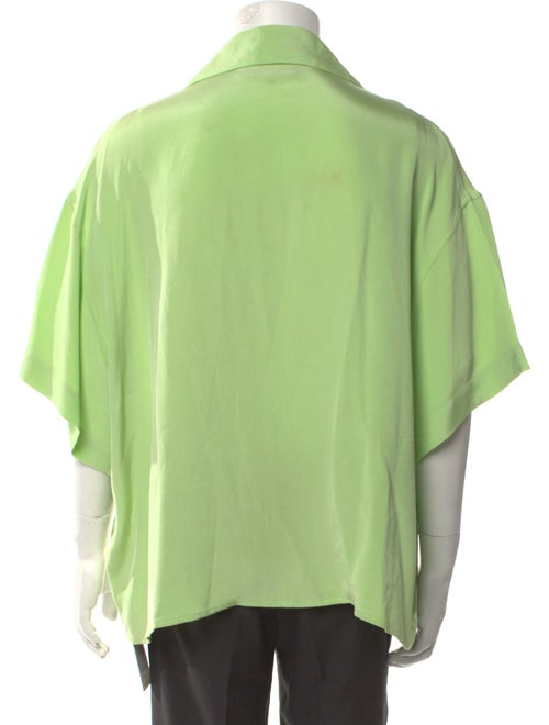 Glass Cypress Silk Printed Shirt