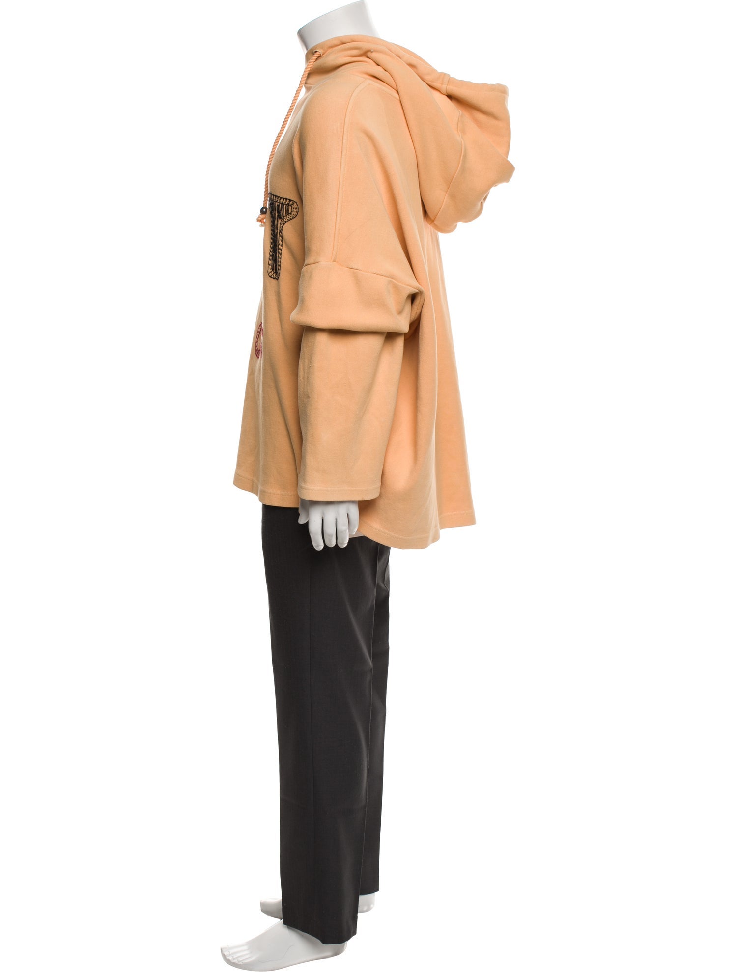 Glass Cypress Graphic Print Crew Neck Hoodie