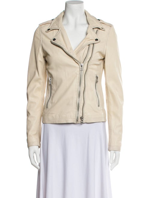 GooseCraft Lamb Leather Biker Jacket