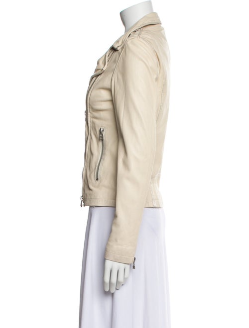 GooseCraft Lamb Leather Biker Jacket