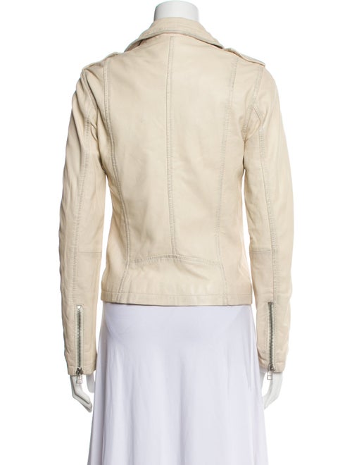 GooseCraft Lamb Leather Biker Jacket