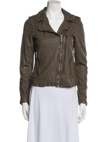 GooseCraft Jackets Lamb Leather Biker Jacket M