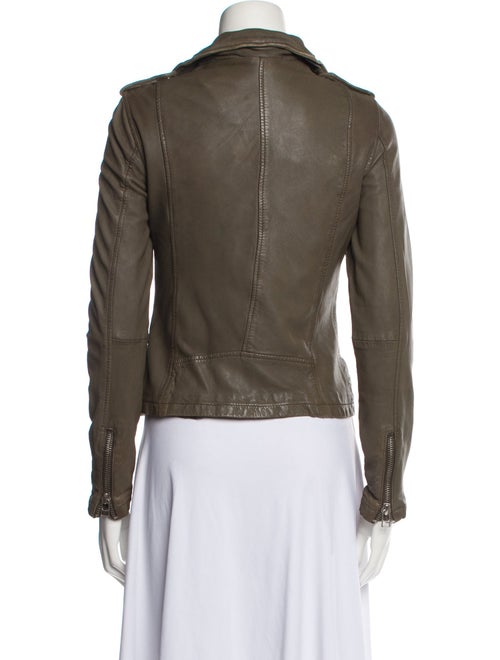 GooseCraft Lamb Leather Biker Jacket