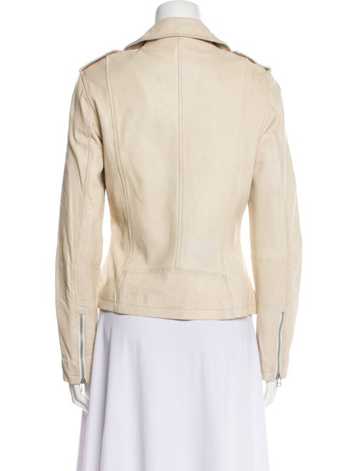 GooseCraft Leather Biker Jacket