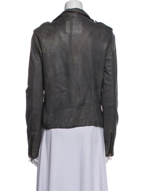 GooseCraft Leather Biker Jacket