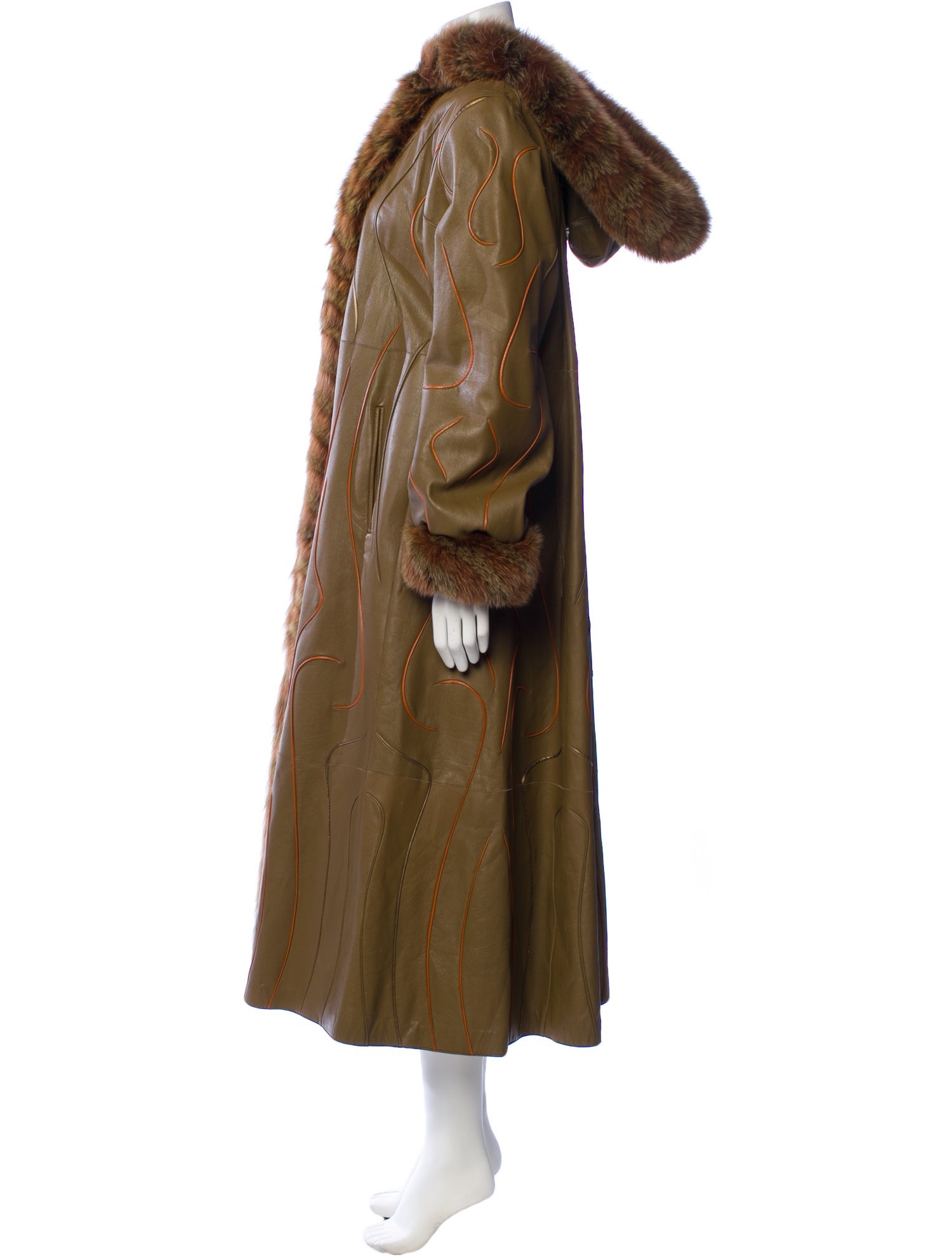 Grünstein Couture Vintage 1980's Coat