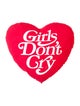 Girls Don't Cry Heart Pillow