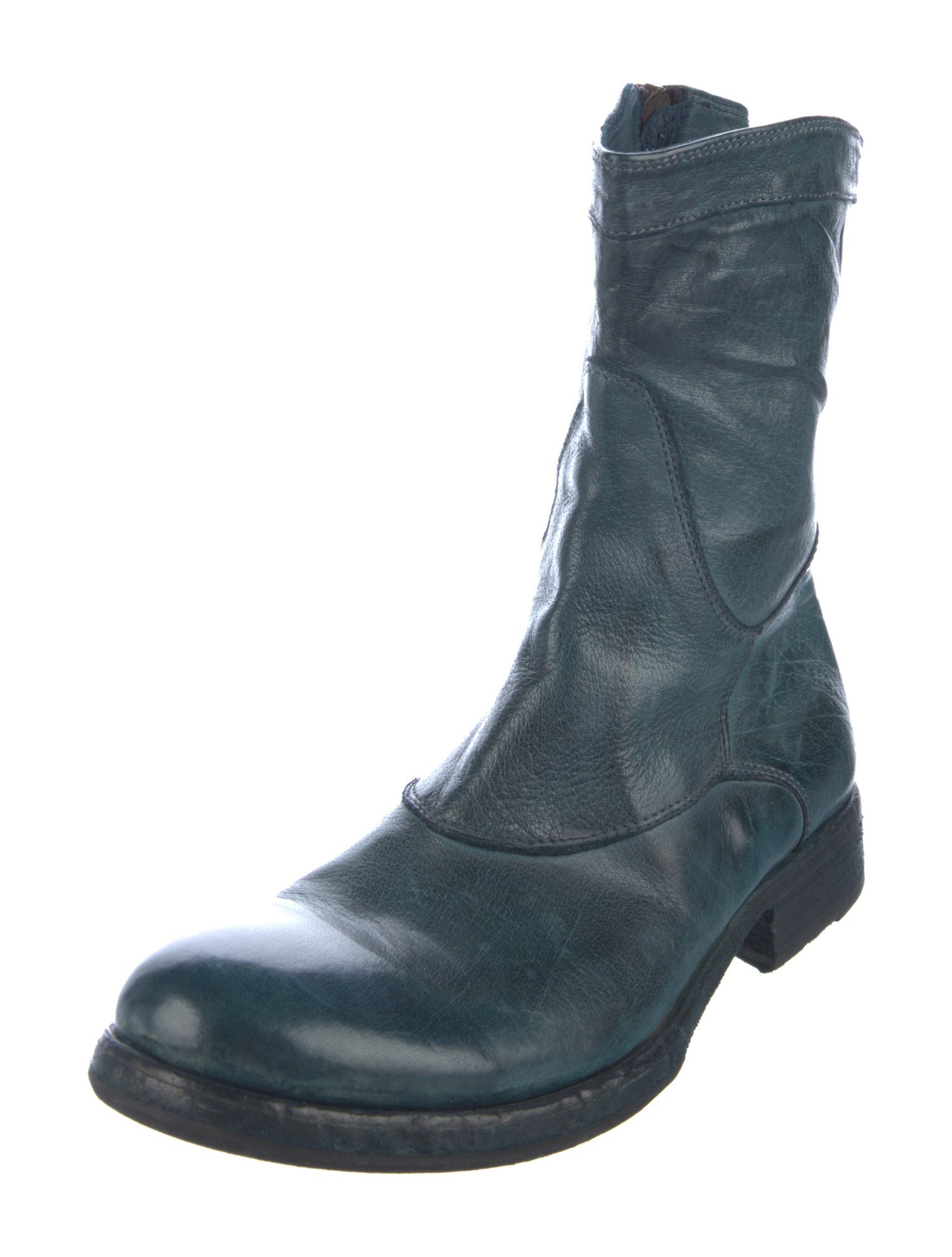 Gidigio Leather Moto Boots