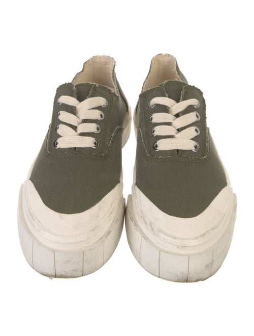 Good News Canvas Raw-Edge Trim Sneakers