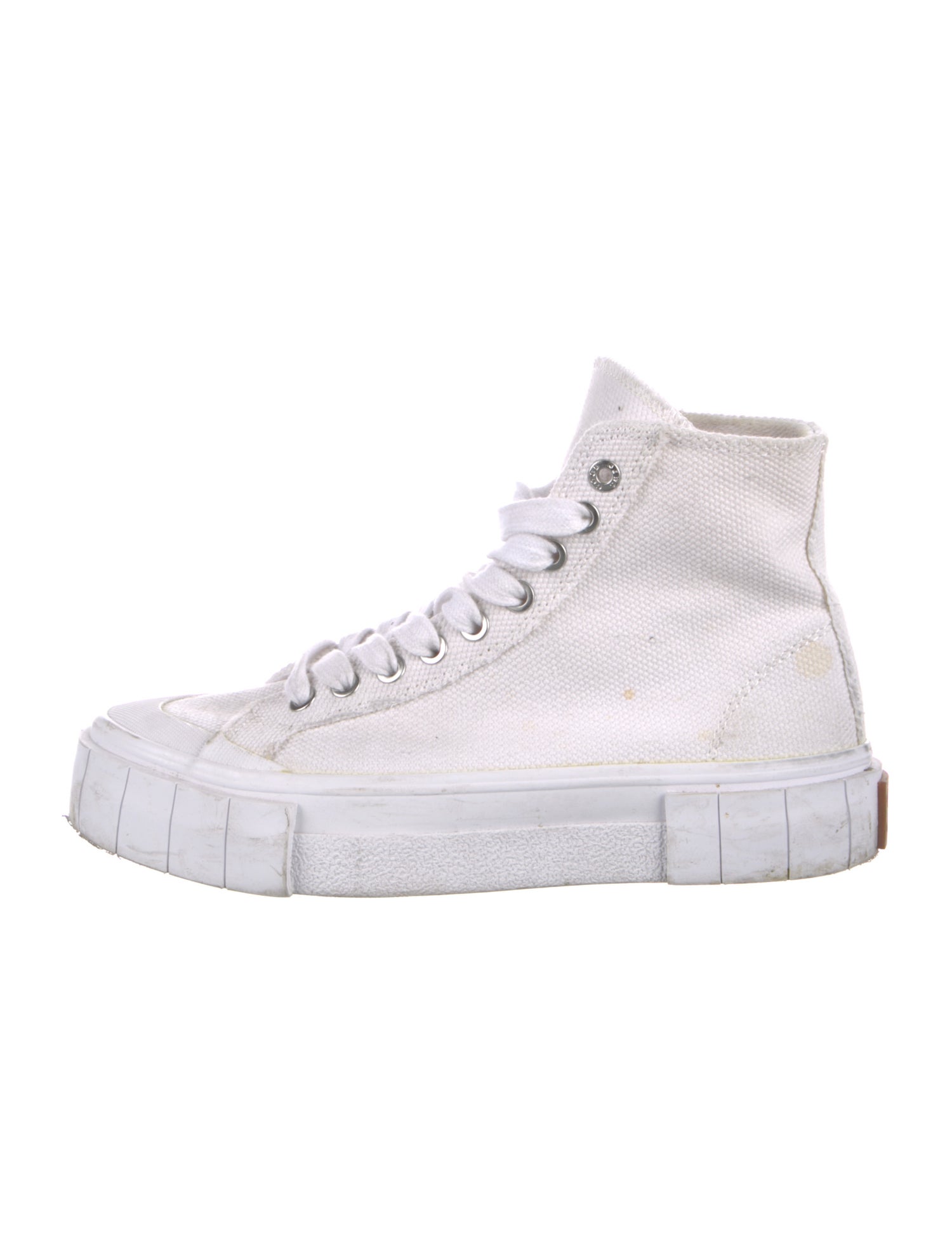 Good News Canvas Raw-Edge Trim Sneakers