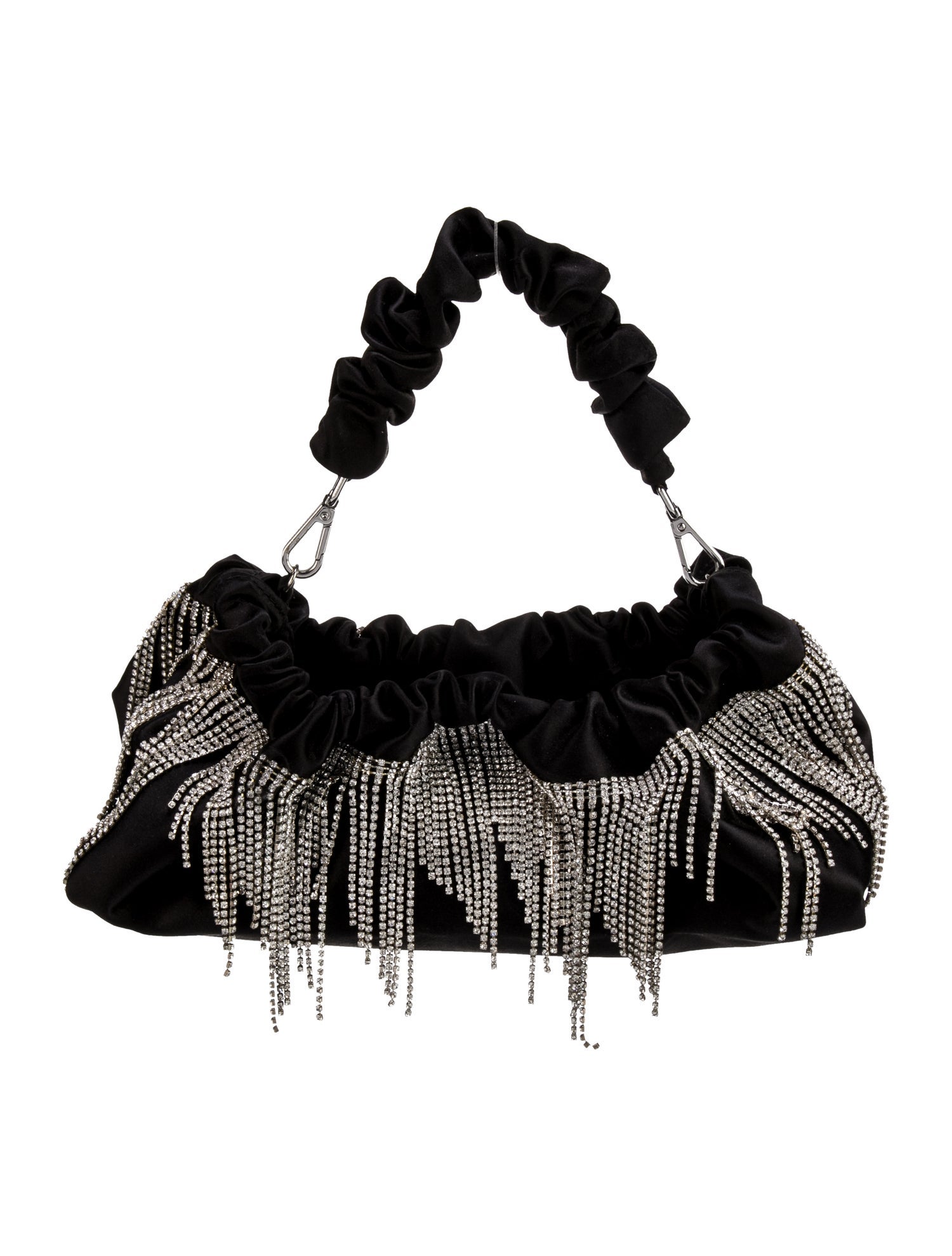 Gedebe Satin Top Handle Bag