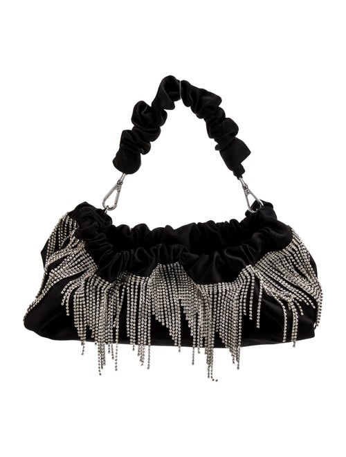 Gedebe Satin Top Handle Bag