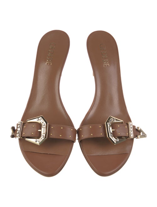 Gedebe Leather Slides