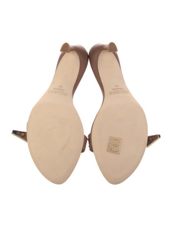 Gedebe Leather Slides