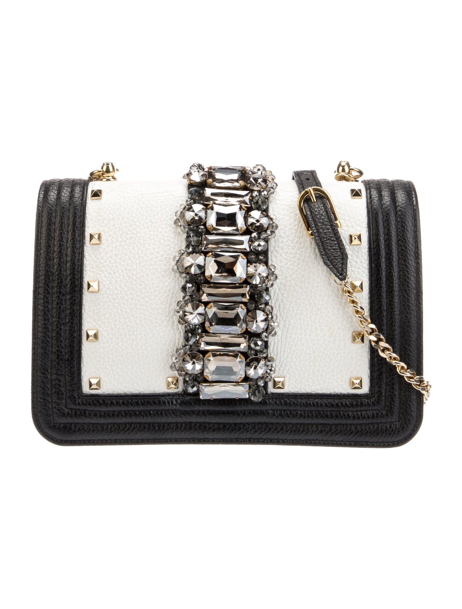 Gedebe Leather Minaudière