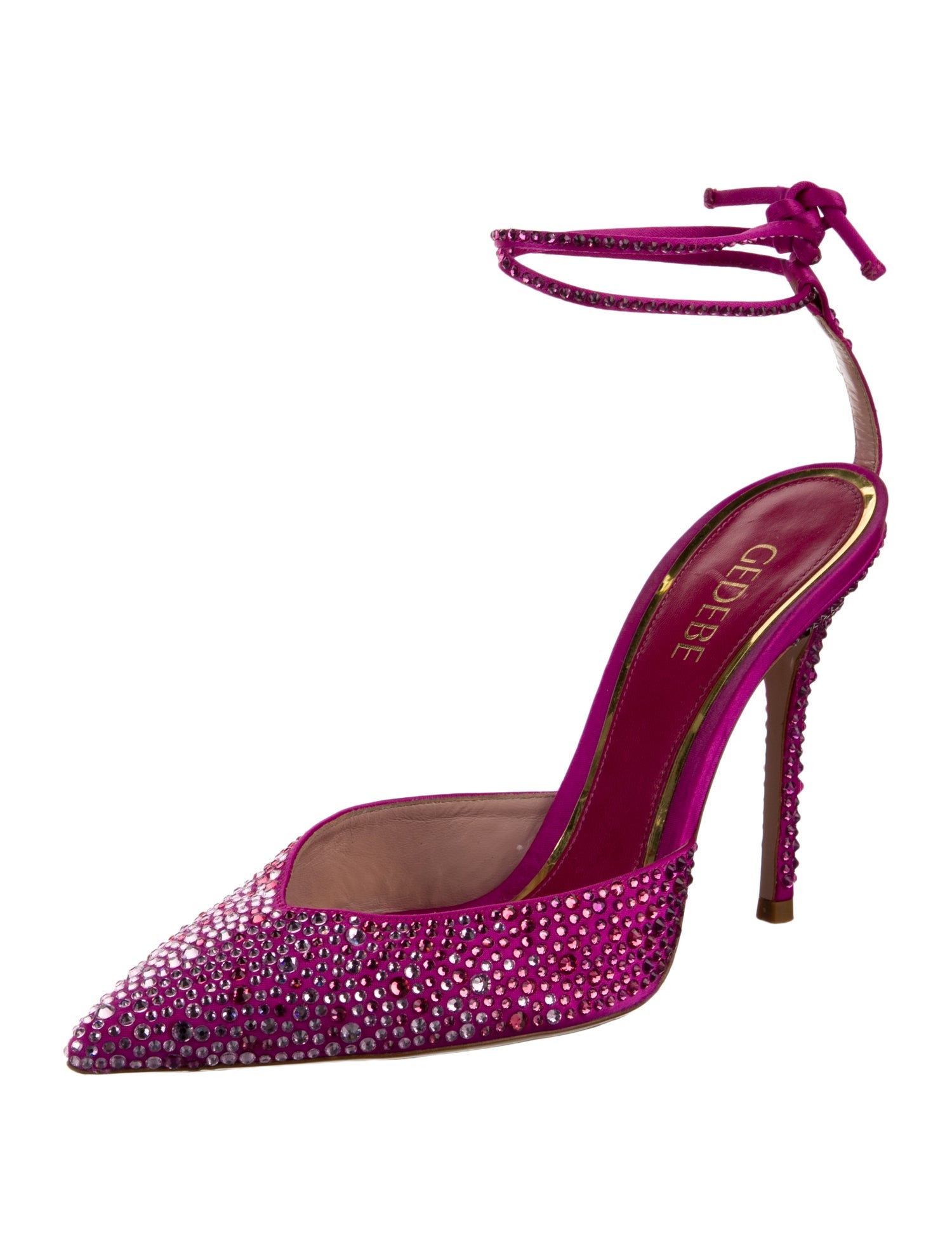 Gedebe Satin D'Orsay Pumps