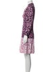 Gentile Catone Floral Print Mini Dress