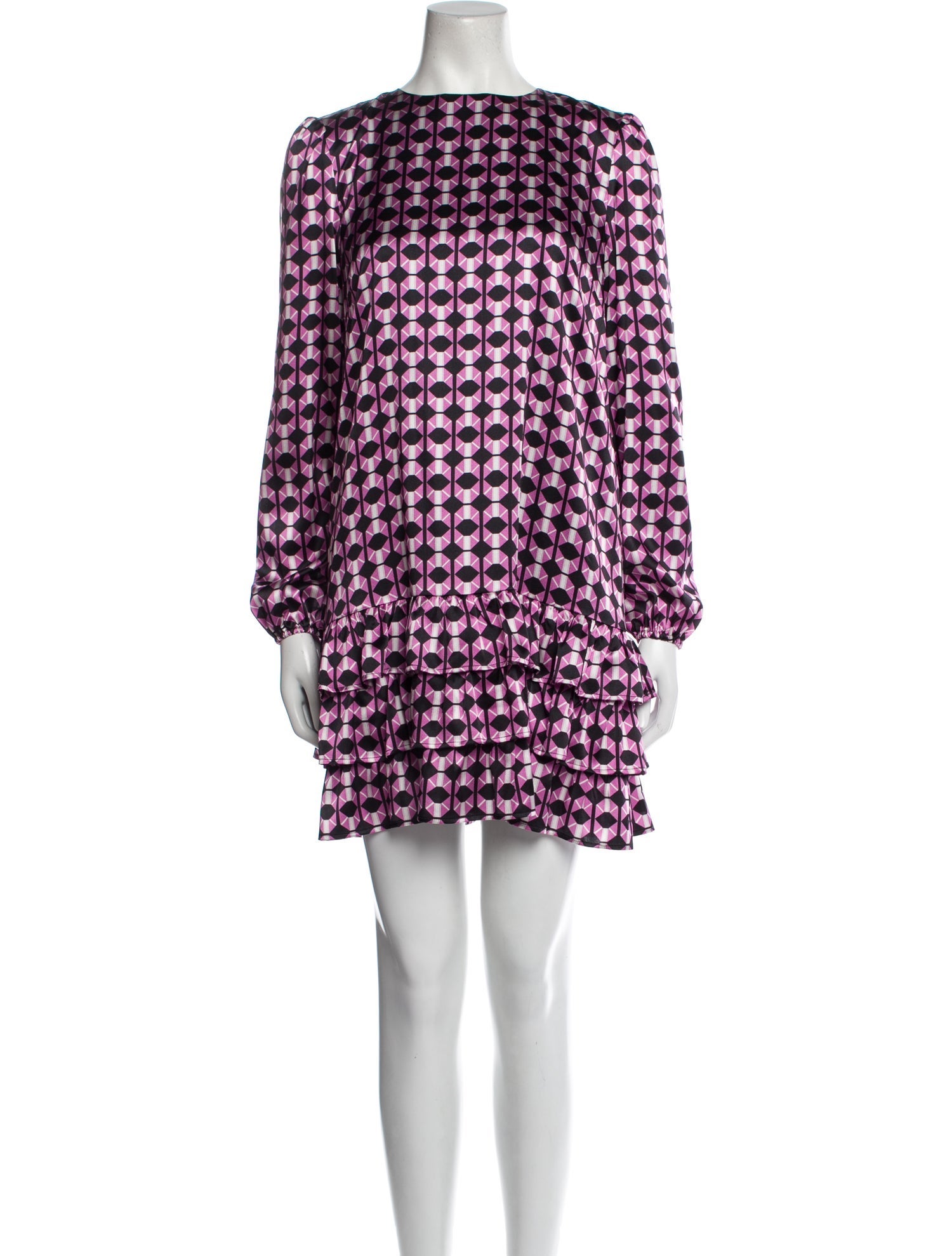 Gentile Catone Printed Midi Length Dress w/ Tags