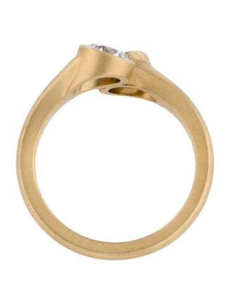 Geoffrey Good 18K 1.01ctw Diamond Toi Et Moi Ring