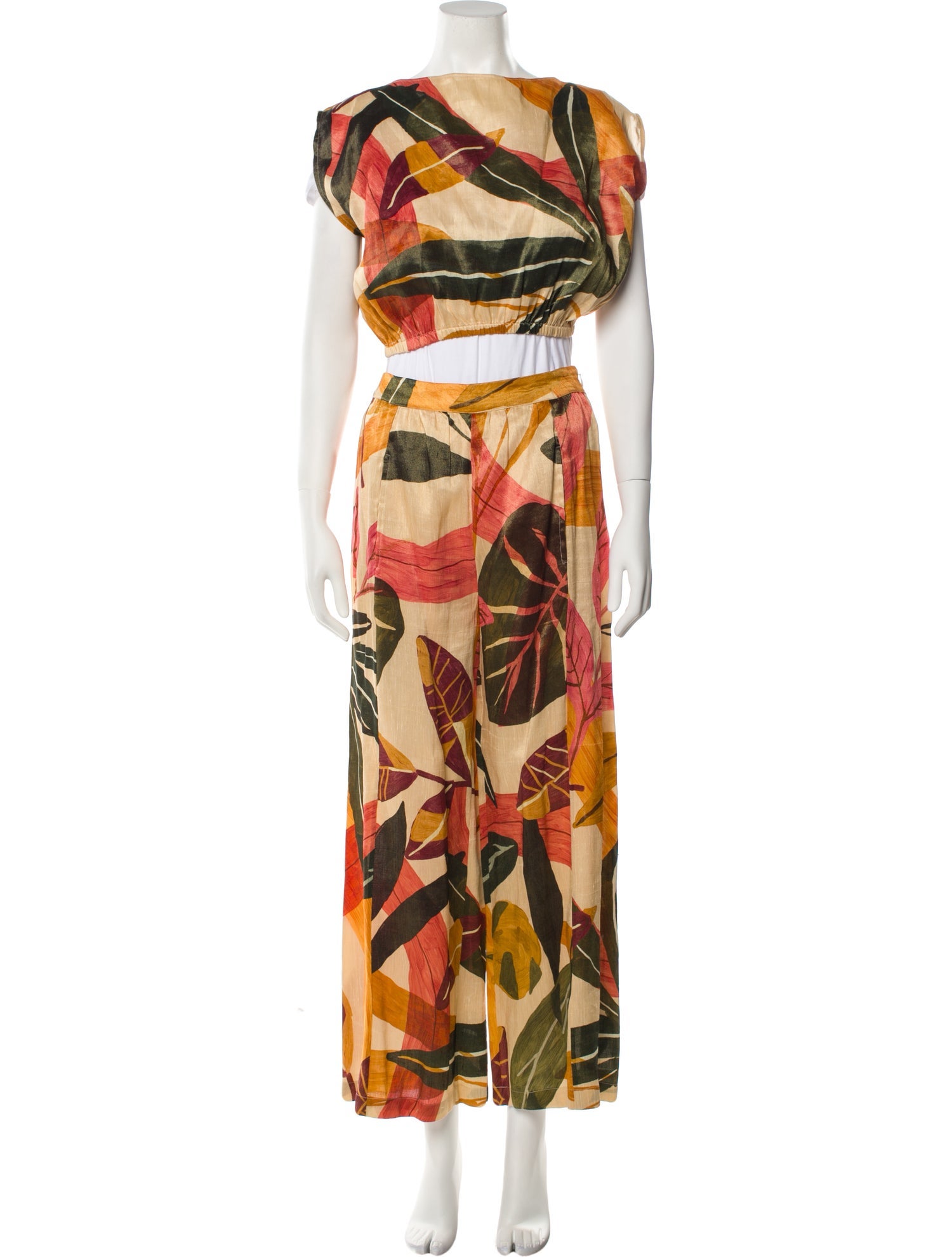 Geisha Designs Floral Print Skirt Set w/ Tags