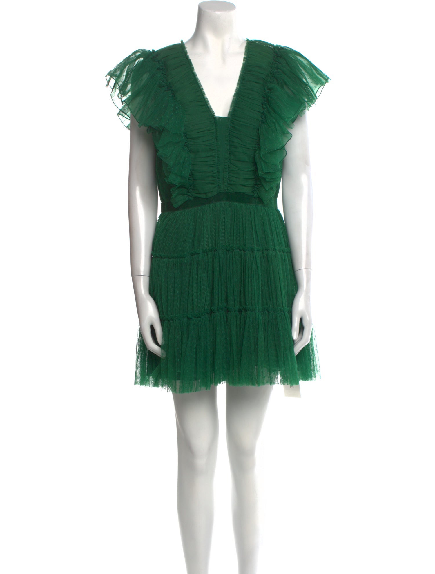 Geisha Designs V-Neck Mini Dress