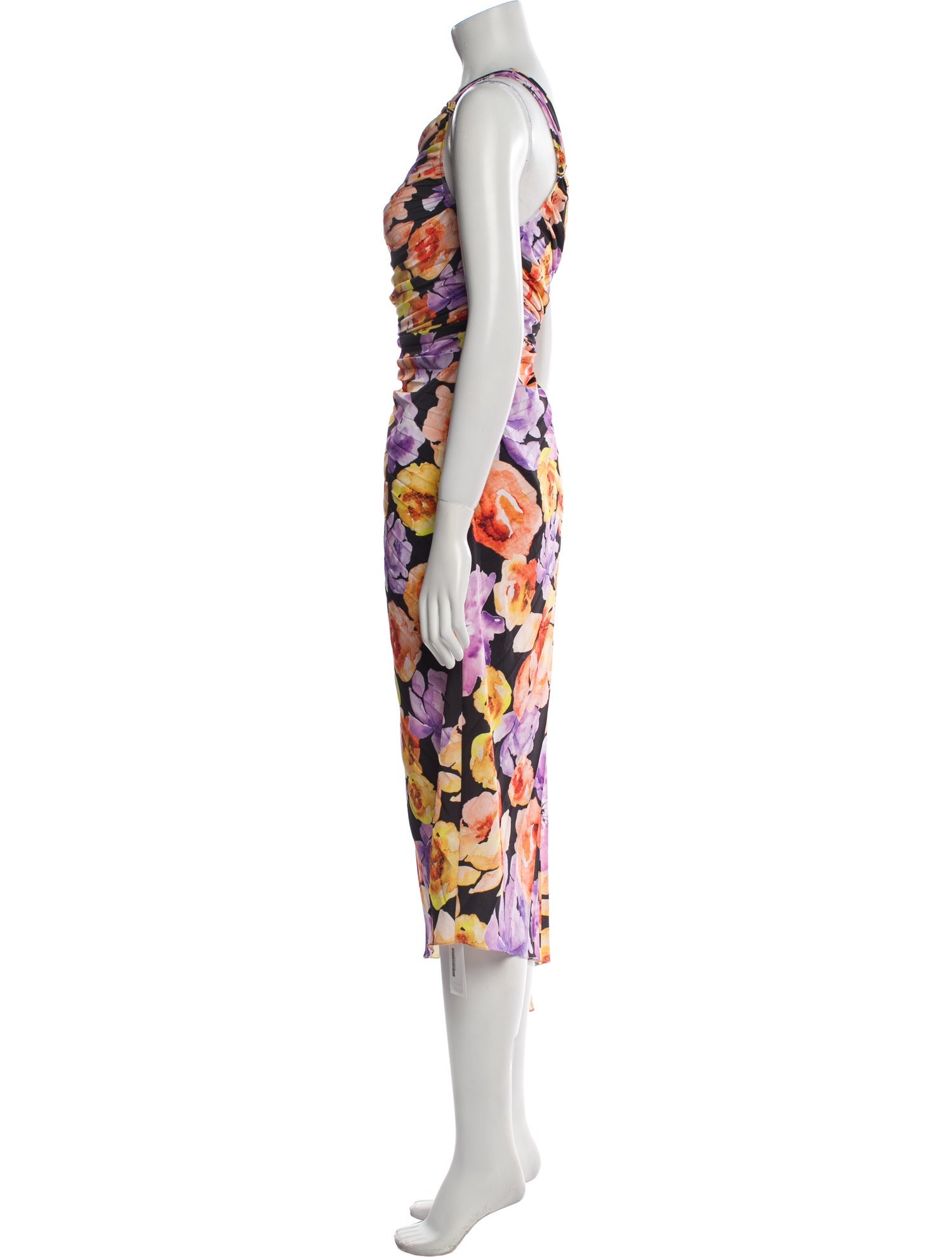 Geisha Designs Floral Print Long Dress
