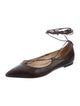 M. Gemi Leather Lace-Up Flats