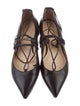 M. Gemi Leather Lace-Up Flats