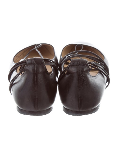 M. Gemi Leather Lace-Up Flats