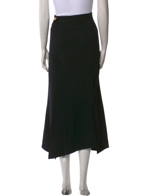 Gemma Kahng Wool Midi Length Skirt