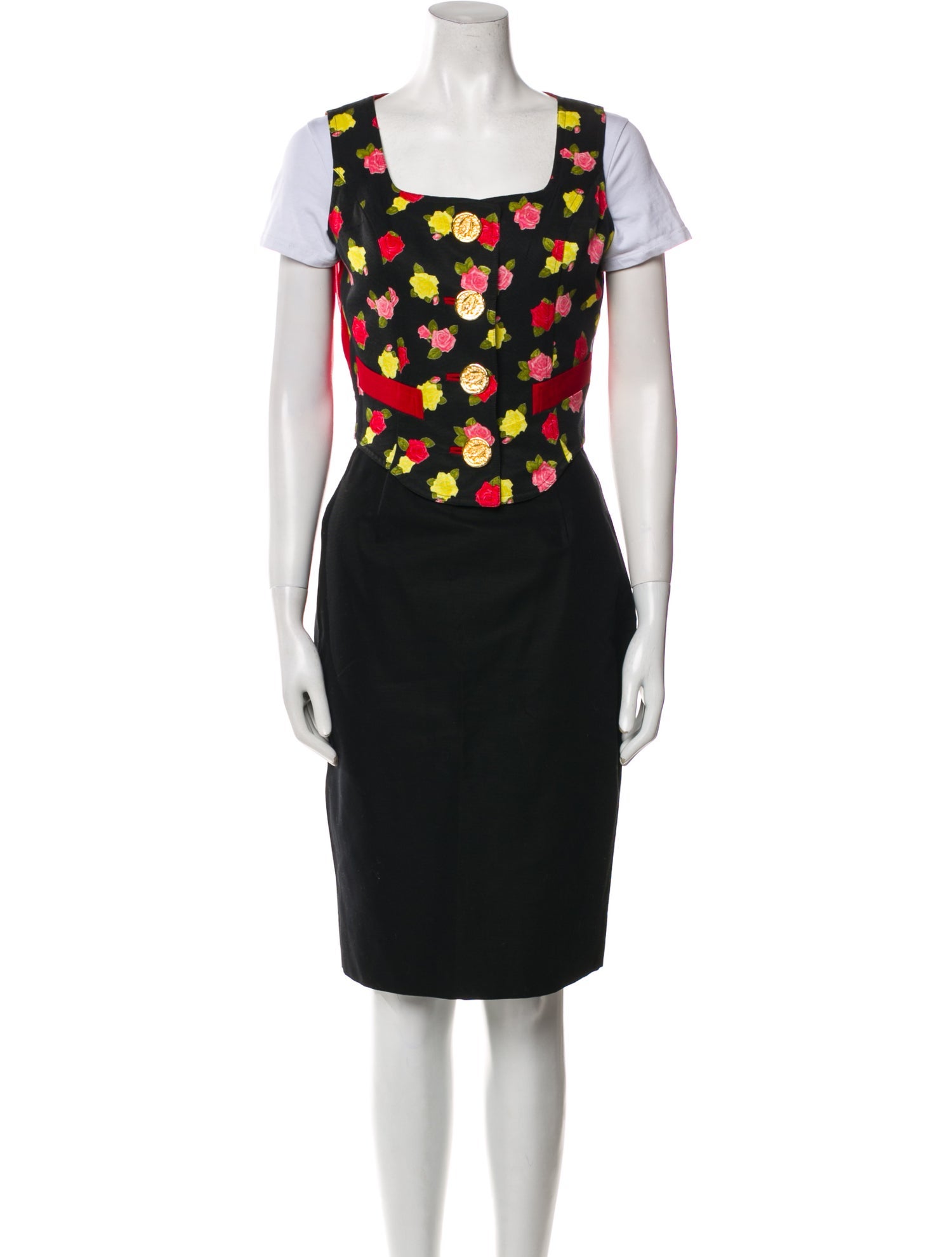 Gemma Kahng Vintage 1980's Skirt Set