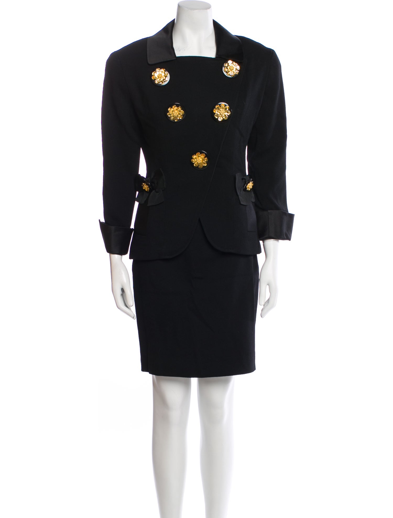 Gemma Kahng Wool Skirt Suit