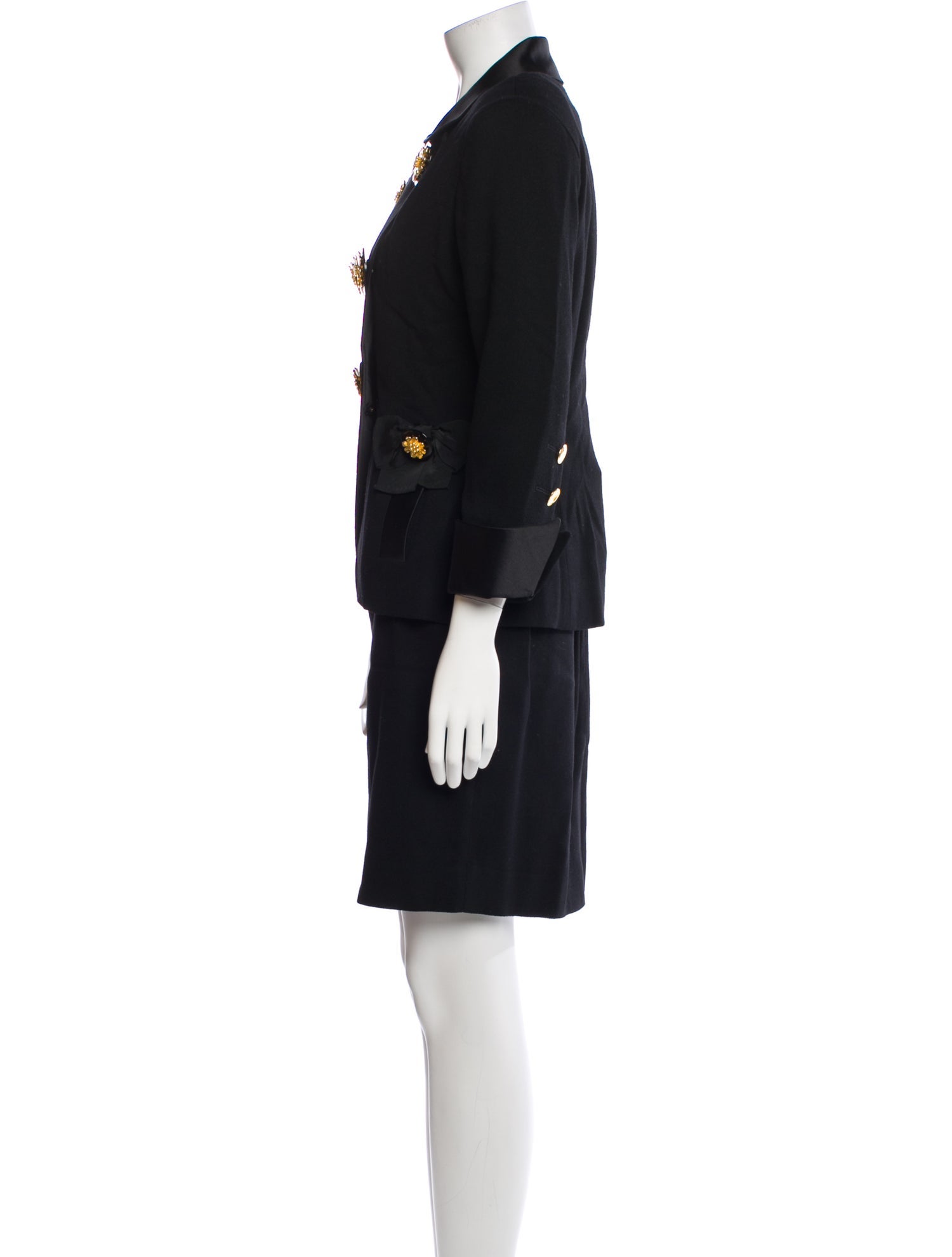 Gemma Kahng Wool Skirt Suit