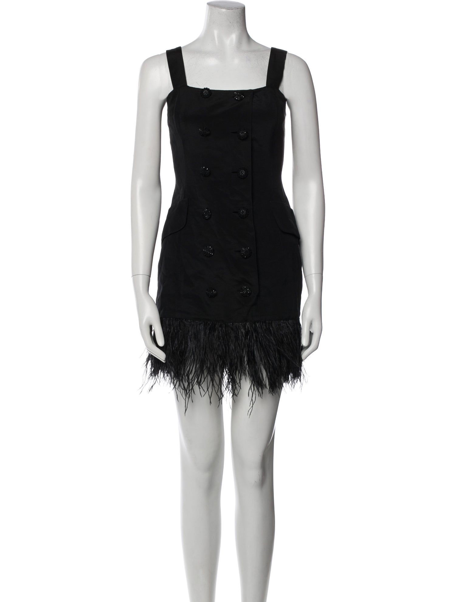 Gemma Kahng Silk Square Neckline Tunic