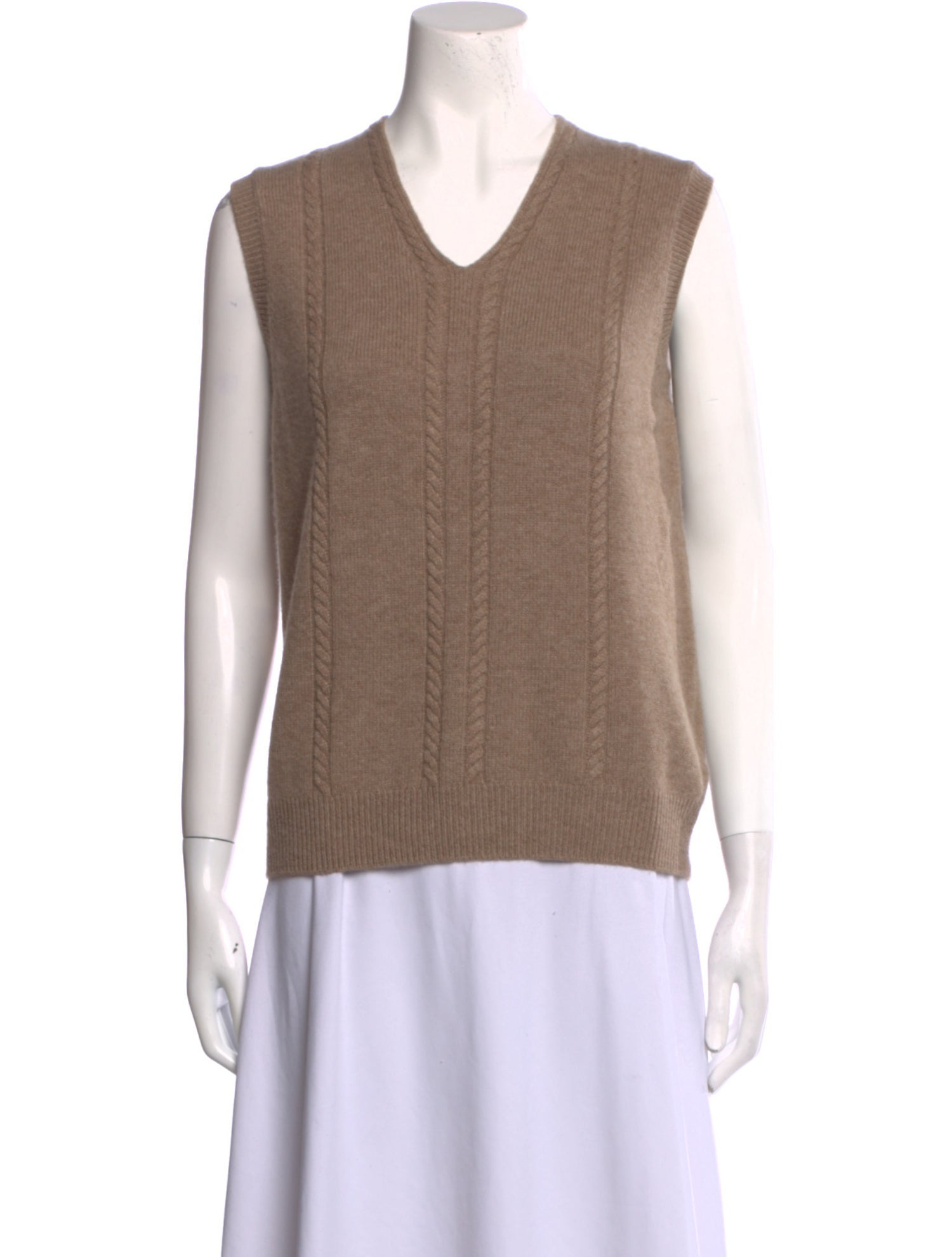 Gentle Herd Cashmere V-Neck Sweater