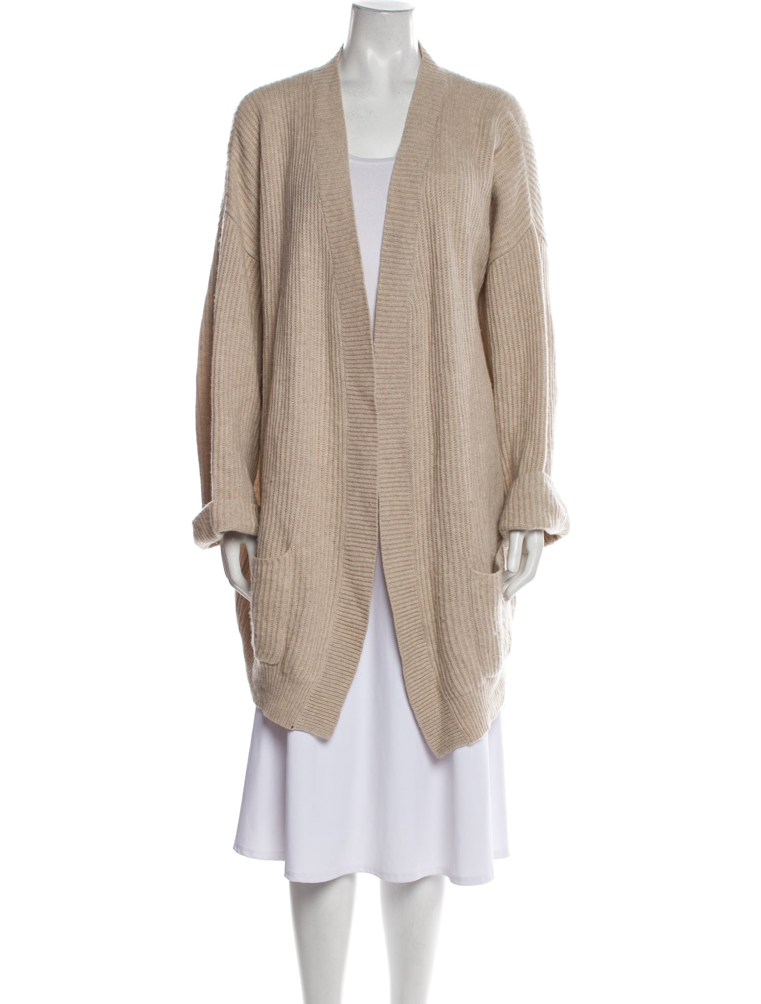 Gentle Herd Cashmere Open Front Sweater