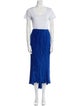 George F. Couture Pleated Accents Skirt Set