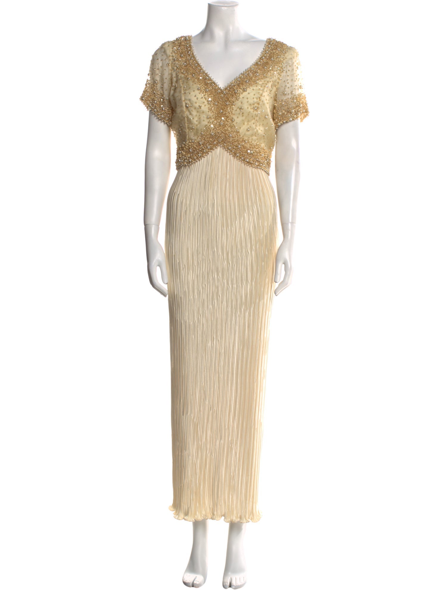 George F. Couture Vintage Long Dress