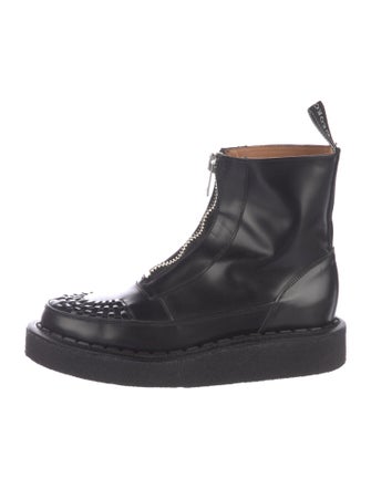 George Cox Skipton Leather Lace-Up Boots