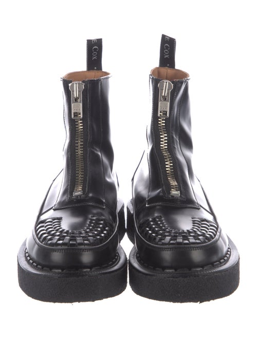 George Cox Skipton Leather Lace-Up Boots