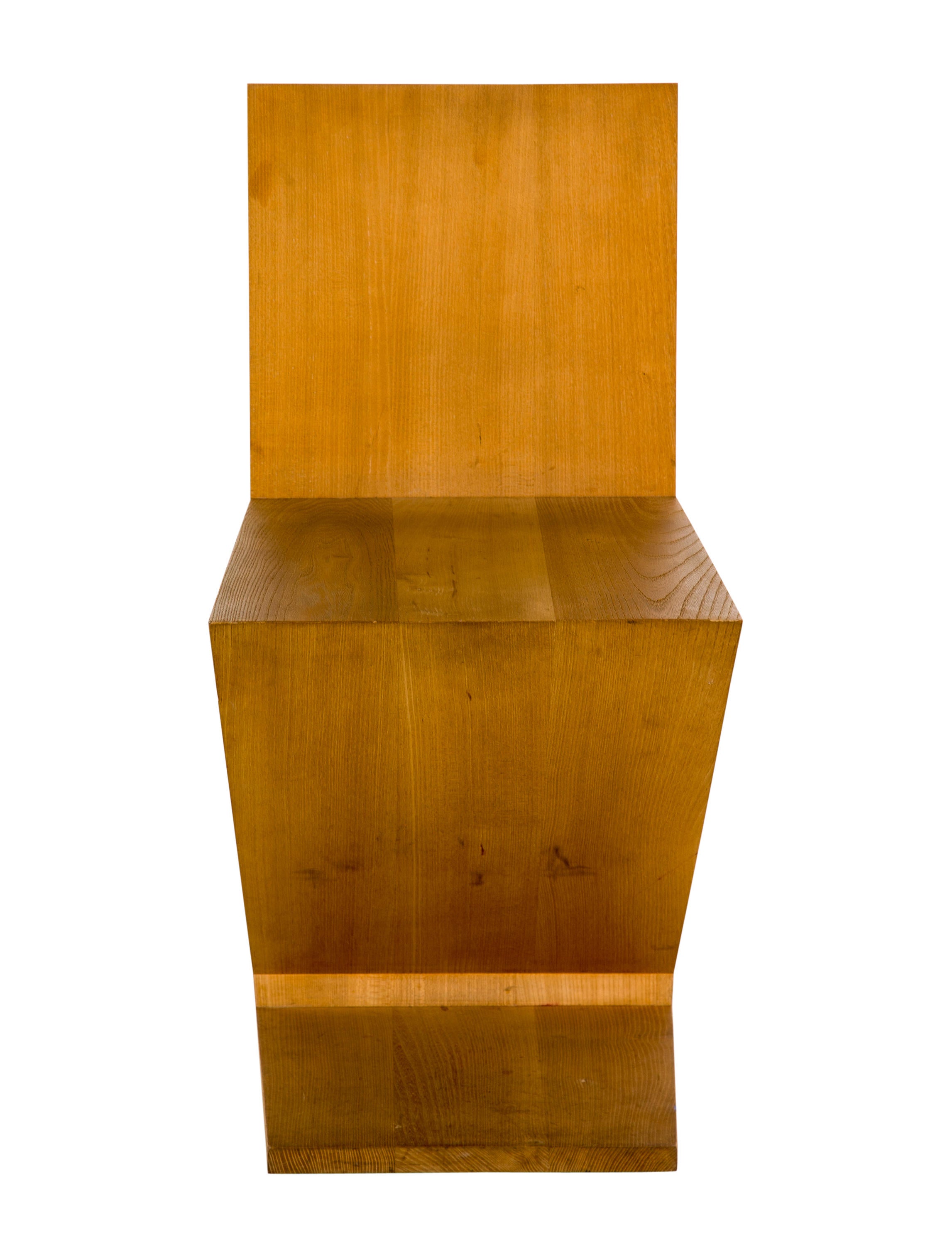 Gerrit Rietveld Elmwood Zig-Zig Accent Chair