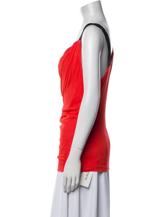 GF Ferre Cowl Neck Sleeveless Top